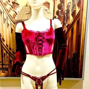 Victoria’s Secret Corset Top & Lingerie Set